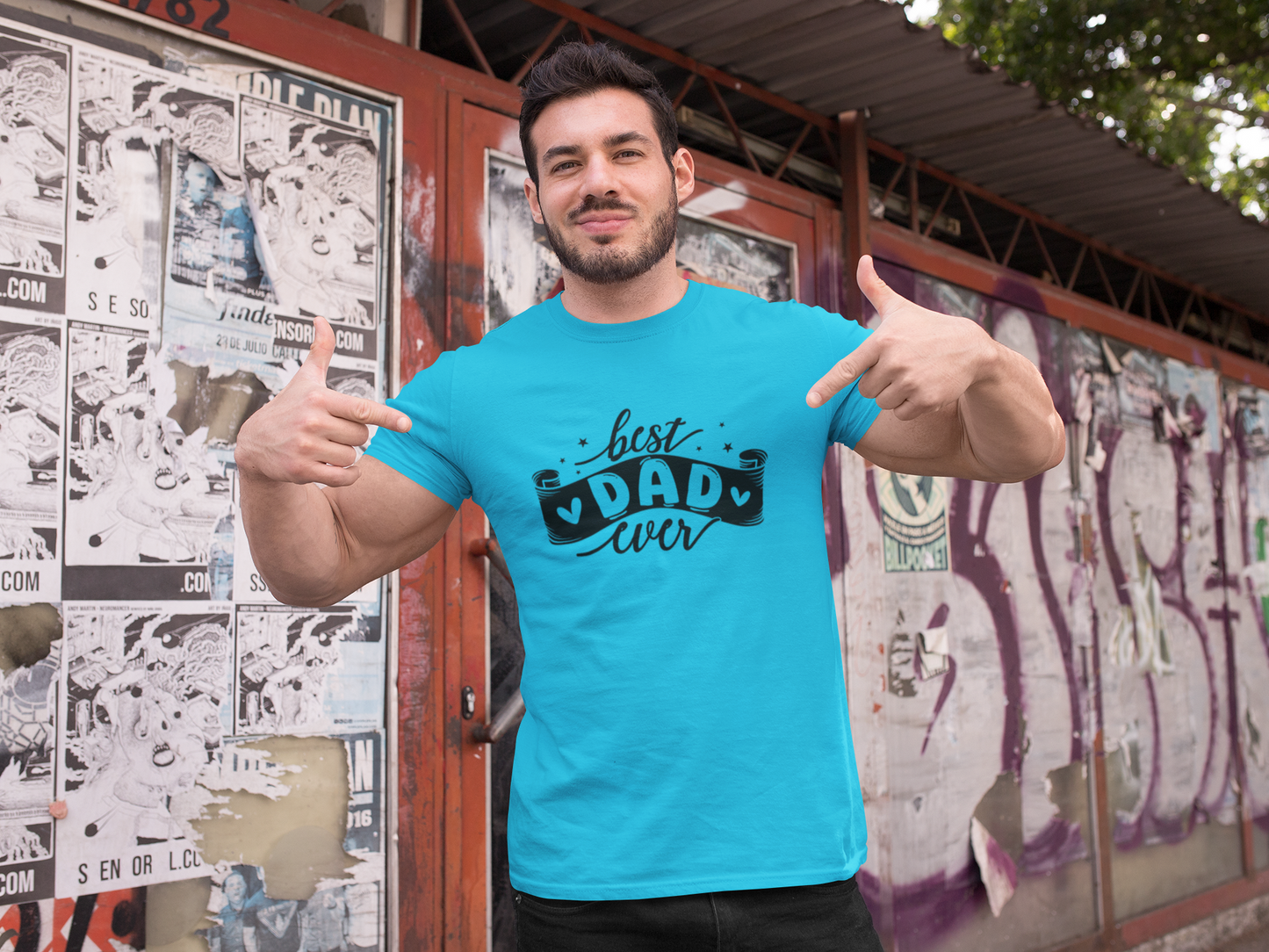 Best Dad PT2 T-Shirt by Luxe-Custom-Designer