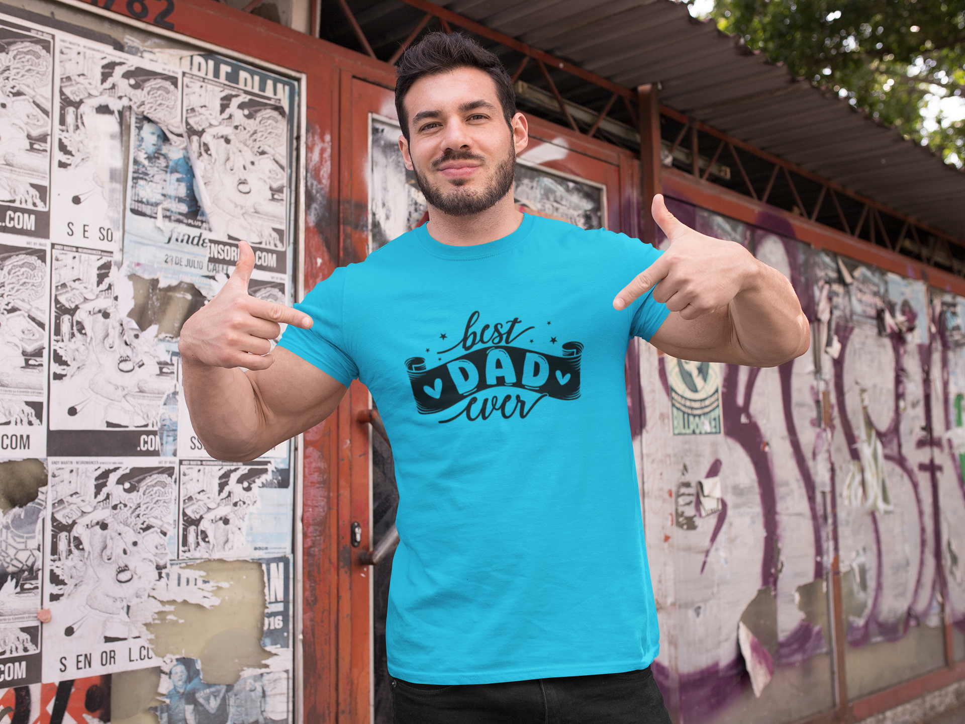 Best Dad PT2 T-Shirt by Luxe-Custom-Designer