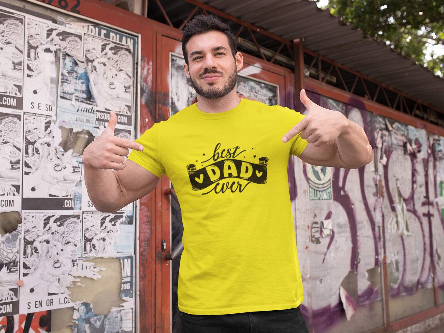Best Dad PT2 T-Shirt by Luxe-Custom-Designer