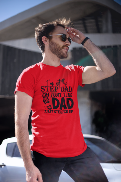 Step dad - Dad T-shirt by Luxe-Custom-Designer