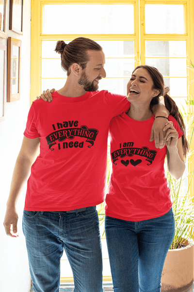 I Have Everything Matching T-Shirt Set by Luxe-Custom-Designer