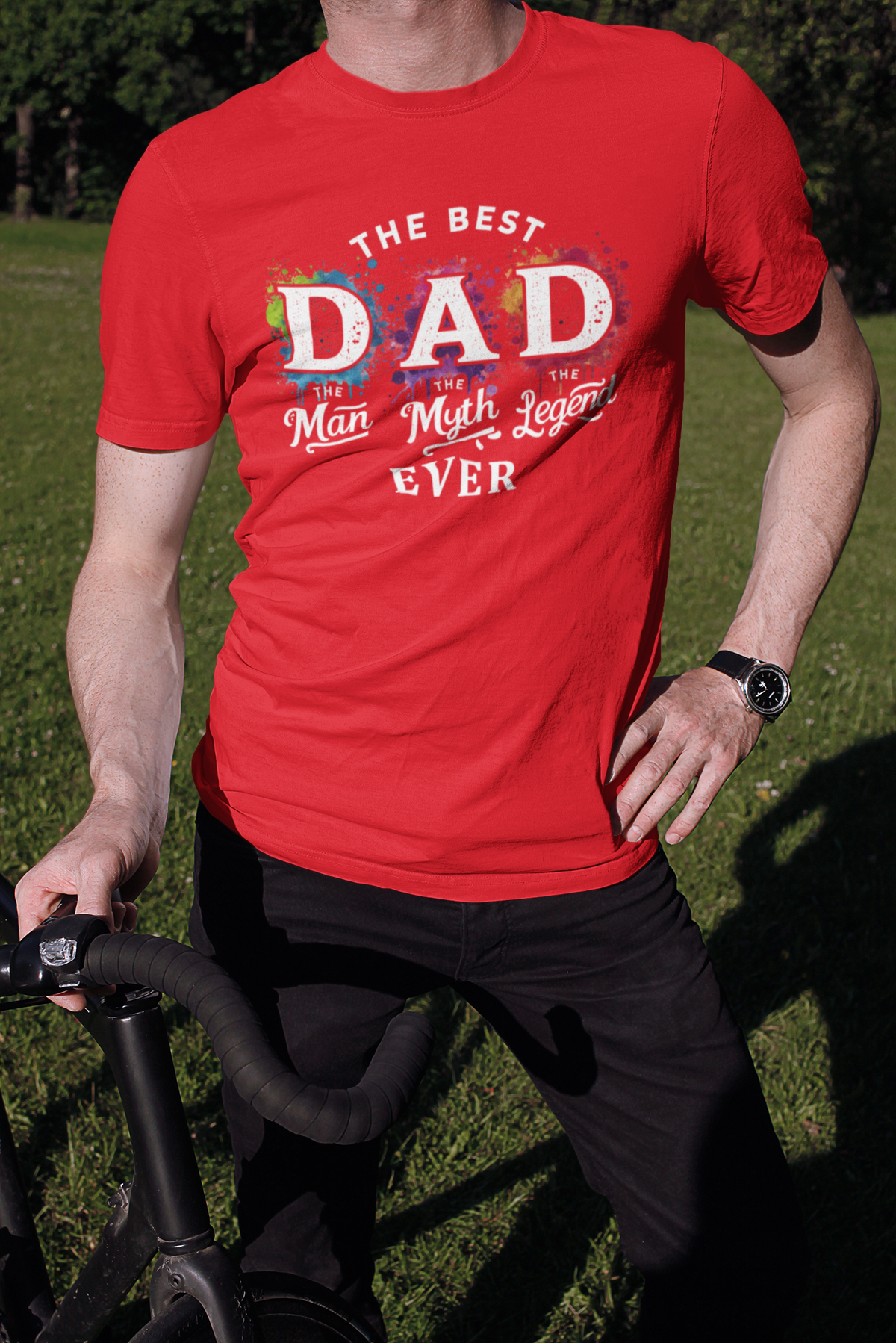 The Best Dad T-Shirt by Luxe Sensational