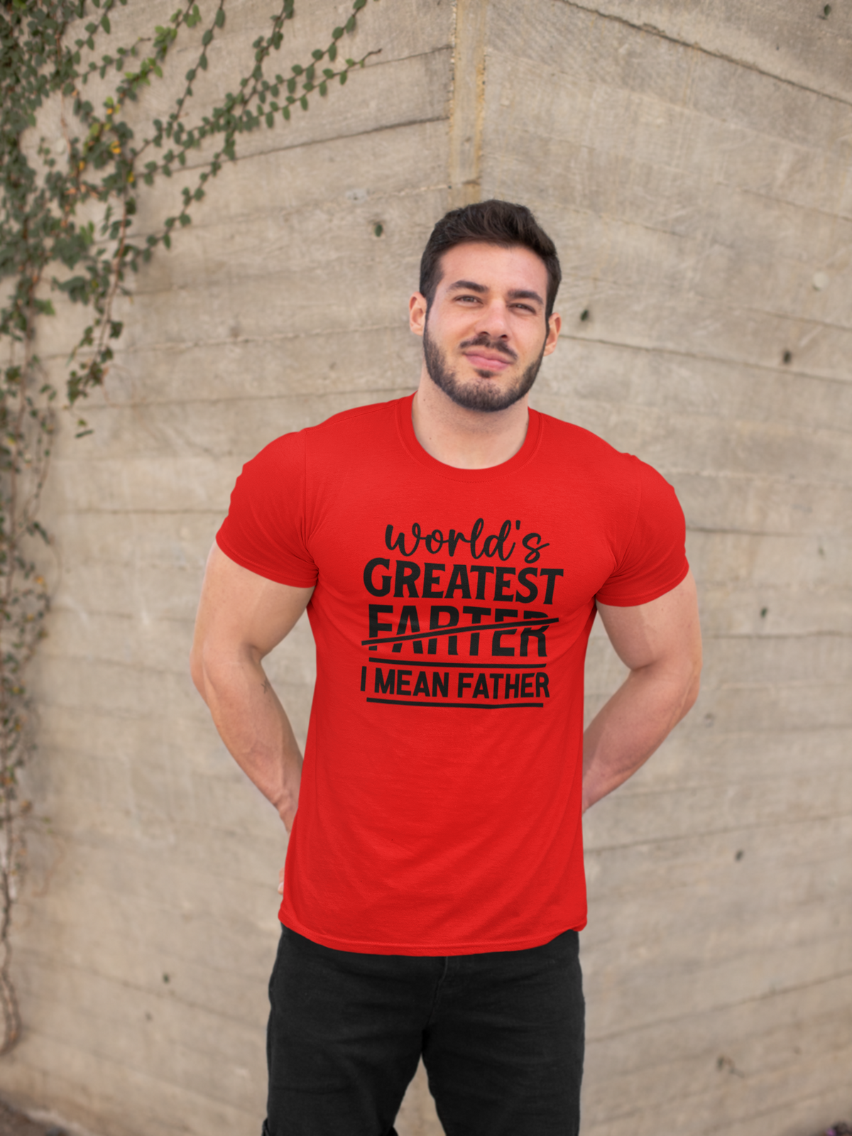 Greatest Father/Farter T-Shirt by Luxe Sensational