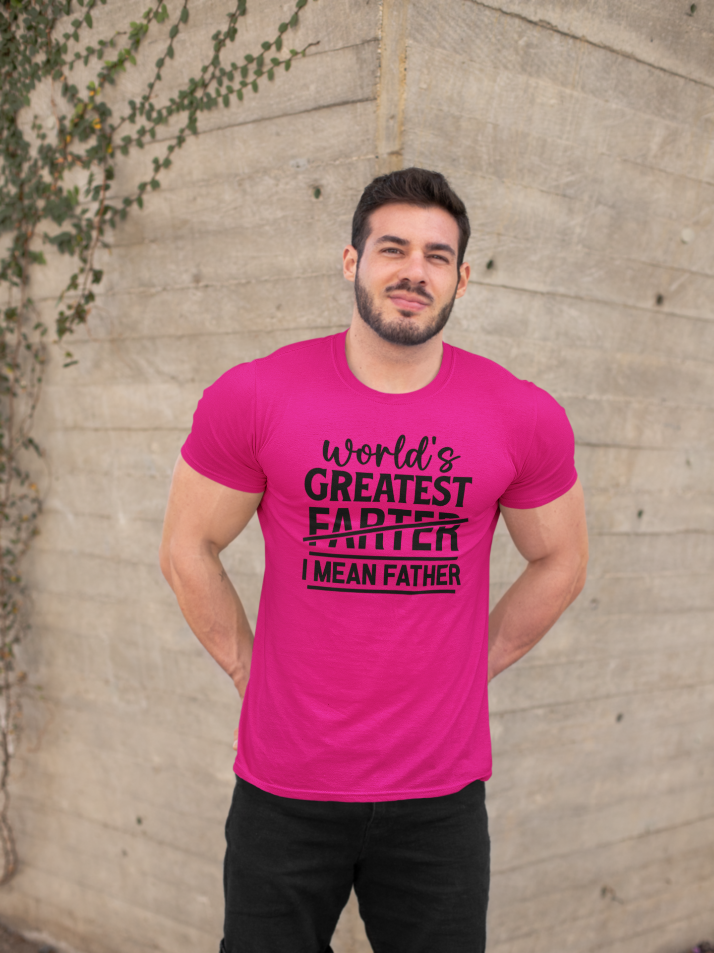 Greatest Father/Farter T-Shirt by Luxe-Custom-Designer