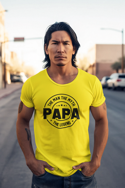 Papa T-Shirt by Luxe-Custom-Designer