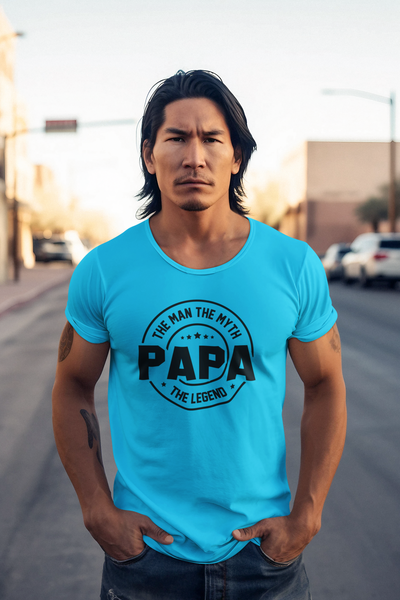 Papa T-Shirt by Luxe-Custom-Designer