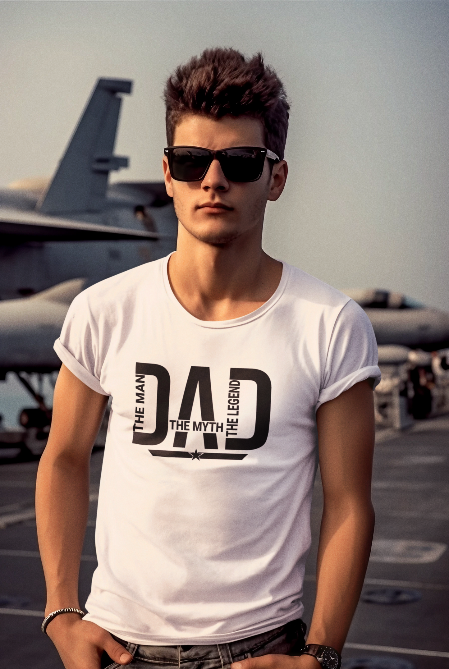 Top Dad T-Shirt by Luxe-Custom-Designer