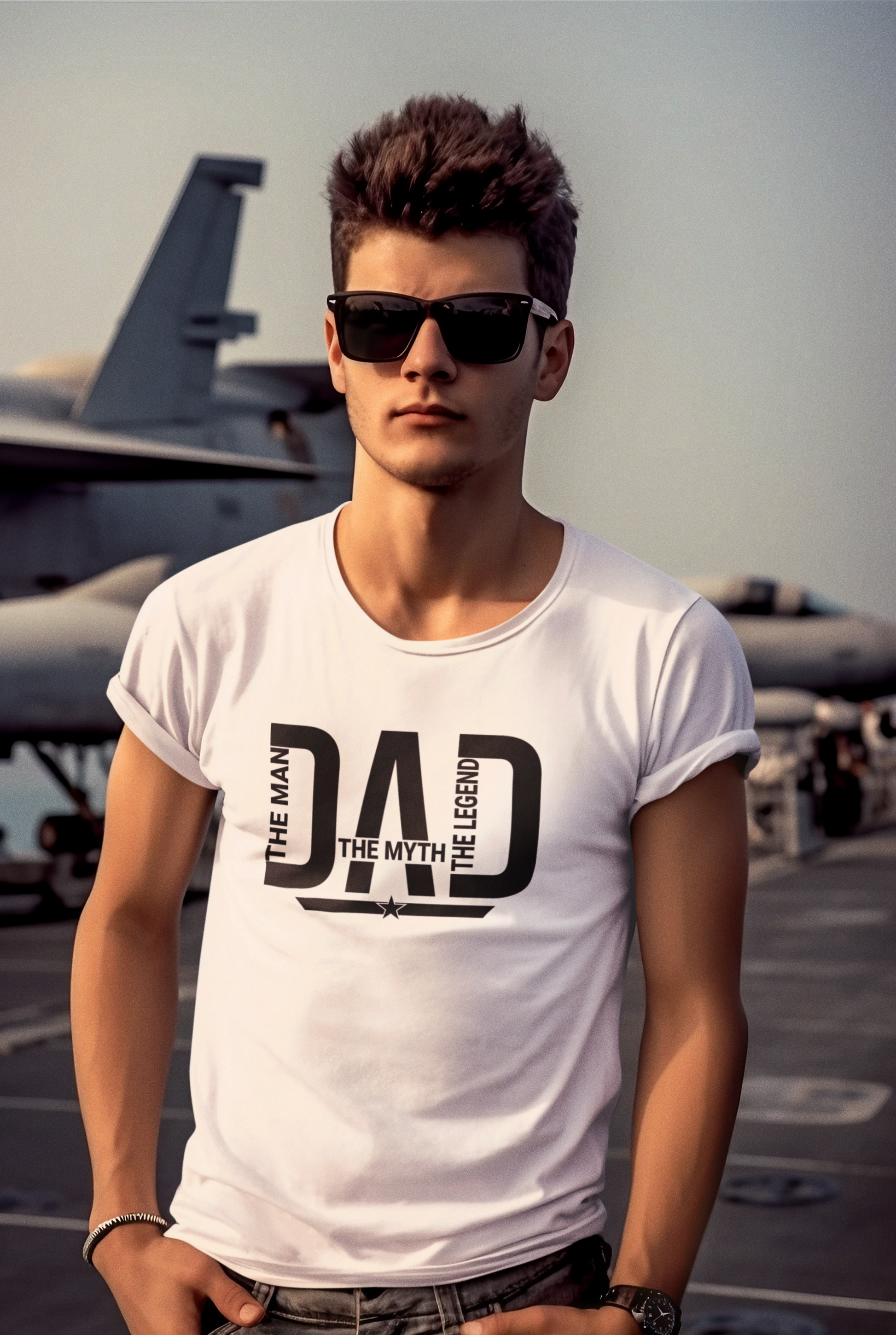 Top Dad T-Shirt by Luxe-Custom-Designer