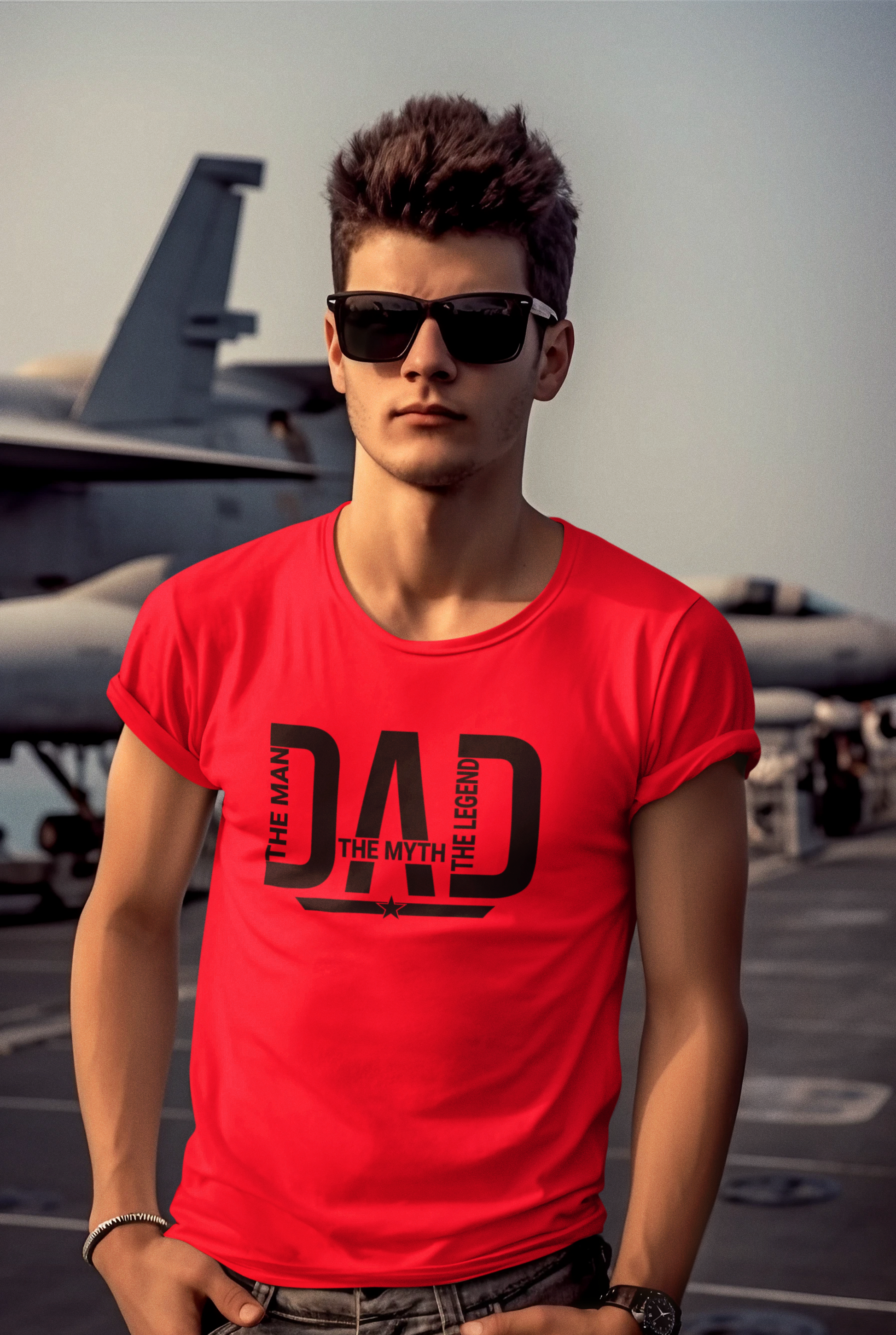 Top Dad T-Shirt by Luxe-Custom-Designer