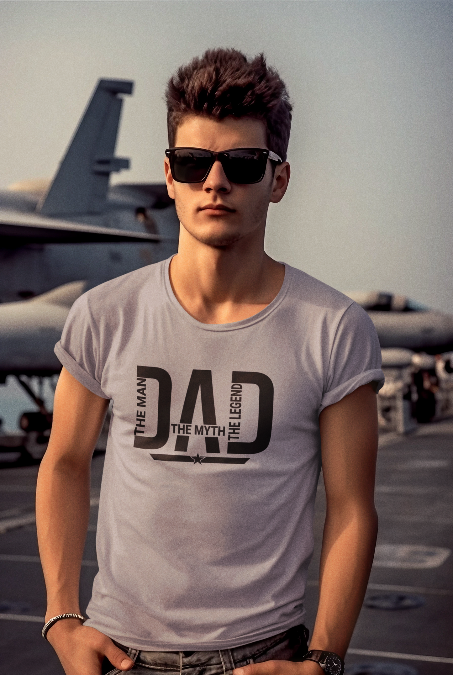 Top Dad T-Shirt by Luxe-Custom-Designer