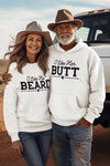 Beard and Butt Matching Hoodie Set by Luxe-Custom-Designer