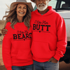 Beard and Butt Matching Hoodie Set by Luxe-Custom-Designer