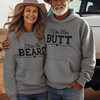 Beard and Butt Matching Hoodie Set by Luxe-Custom-Designer