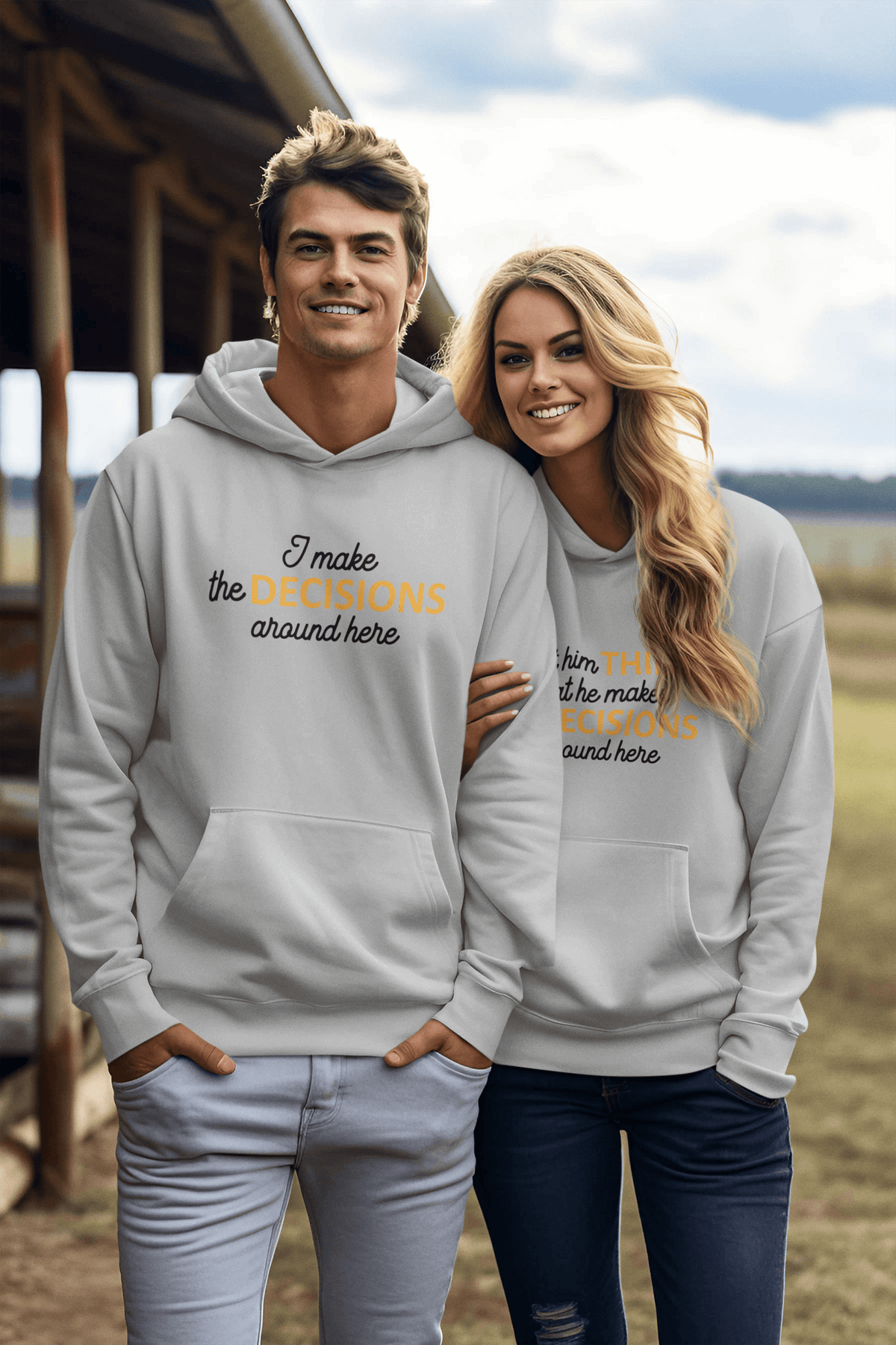 I make the decisions Matching Hoodie Set by Luxe Sensational