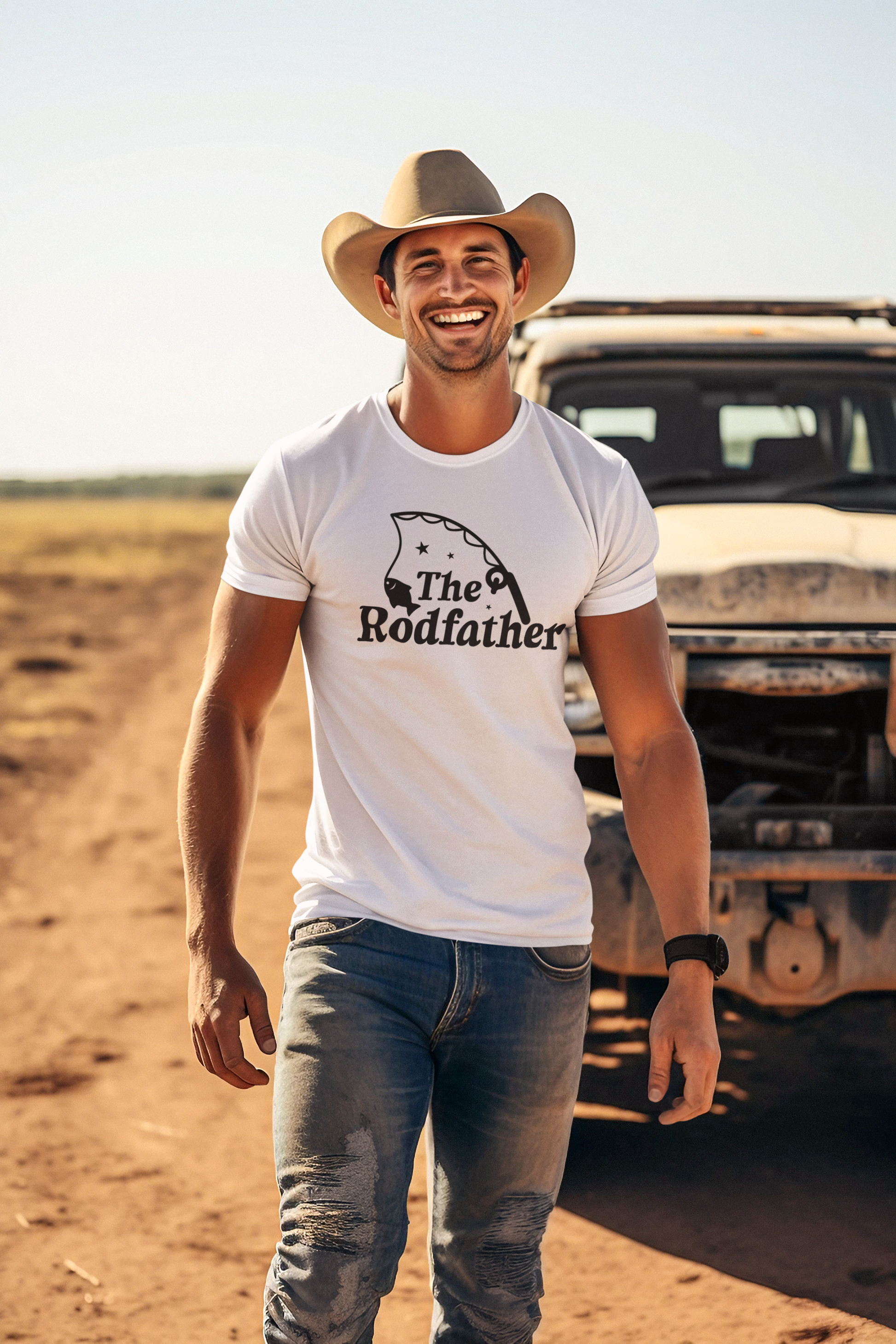 The Rod Father T-Shirt by Luxe-Custom-Designer