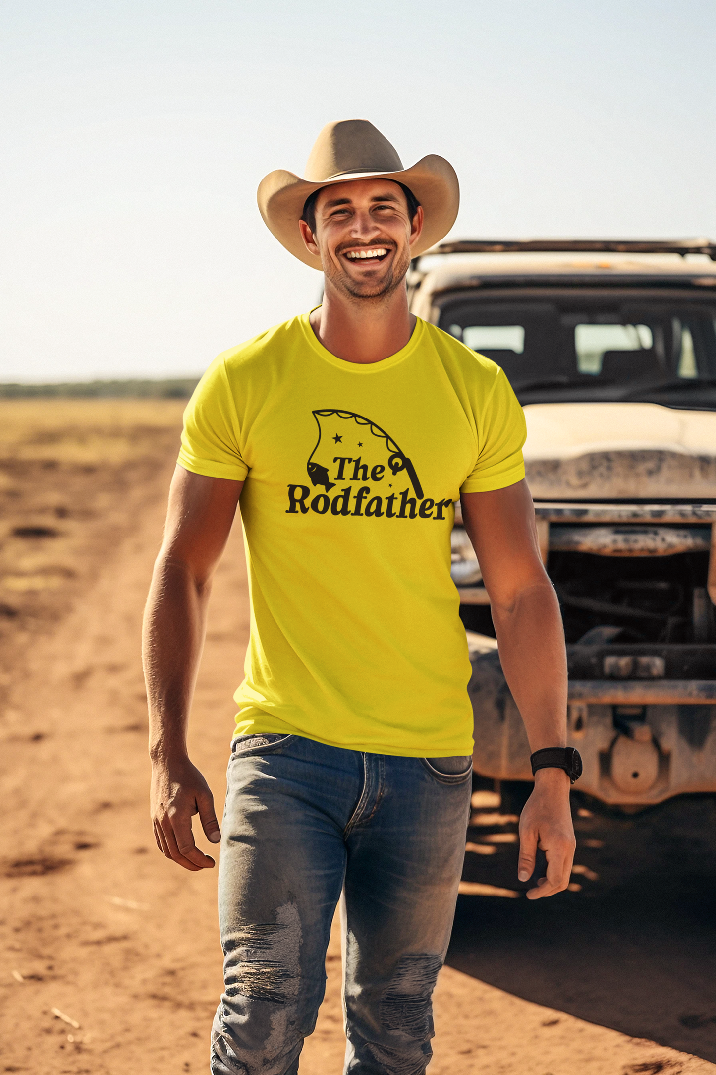 The Rod Father T-Shirt by Luxe-Custom-Designer