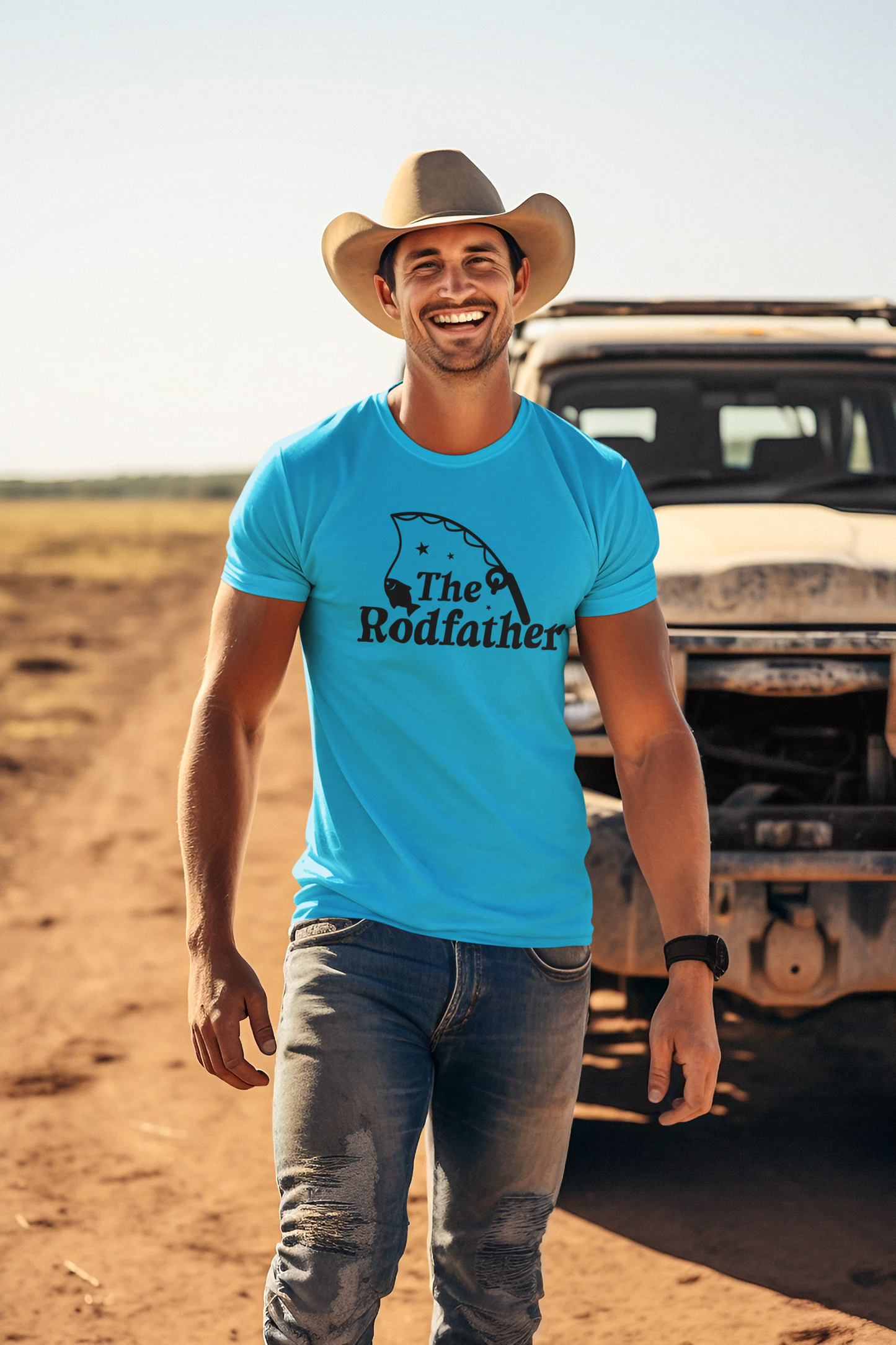 The Rod Father T-Shirt by Luxe-Custom-Designer