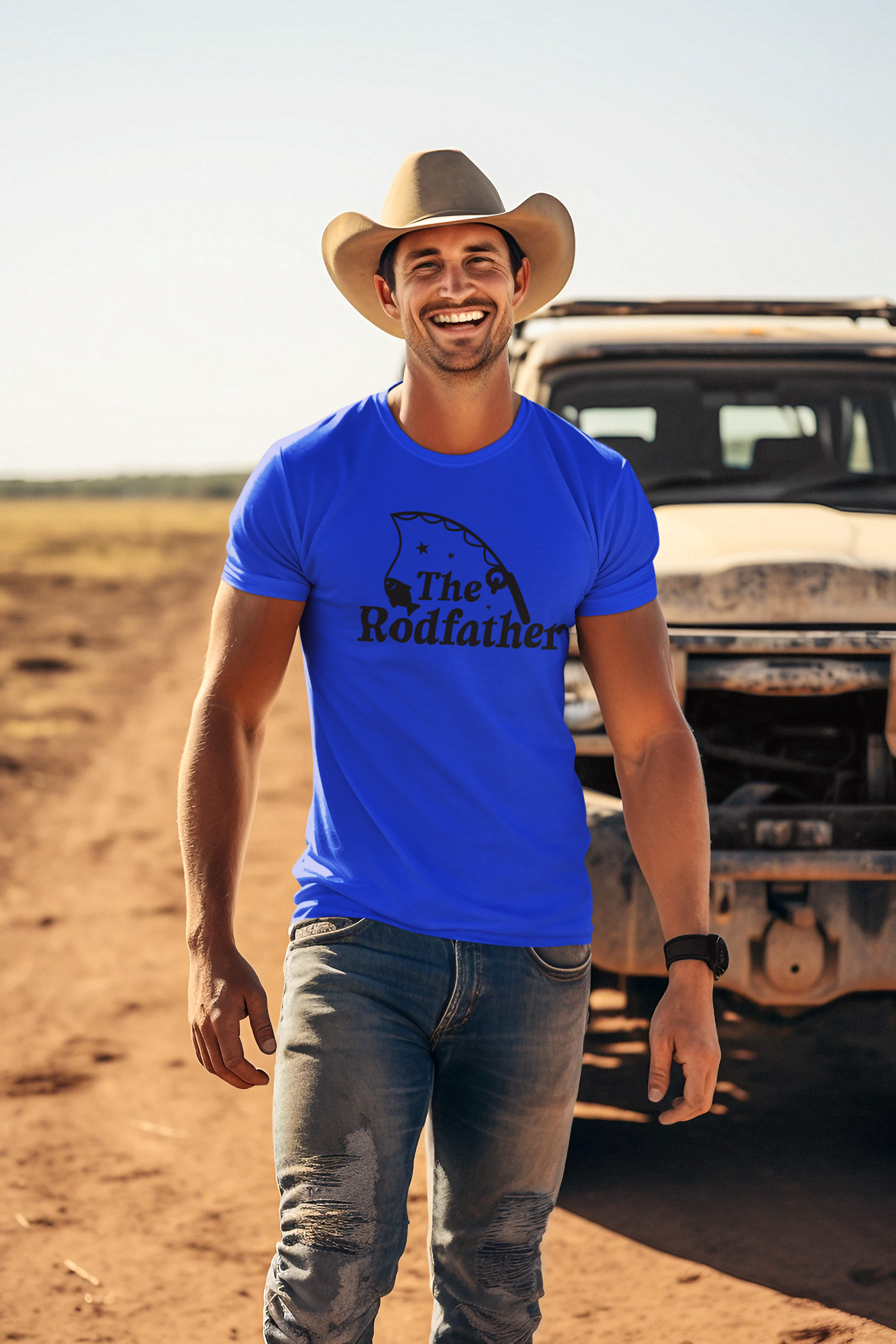 The Rod Father T-Shirt by Luxe-Custom-Designer