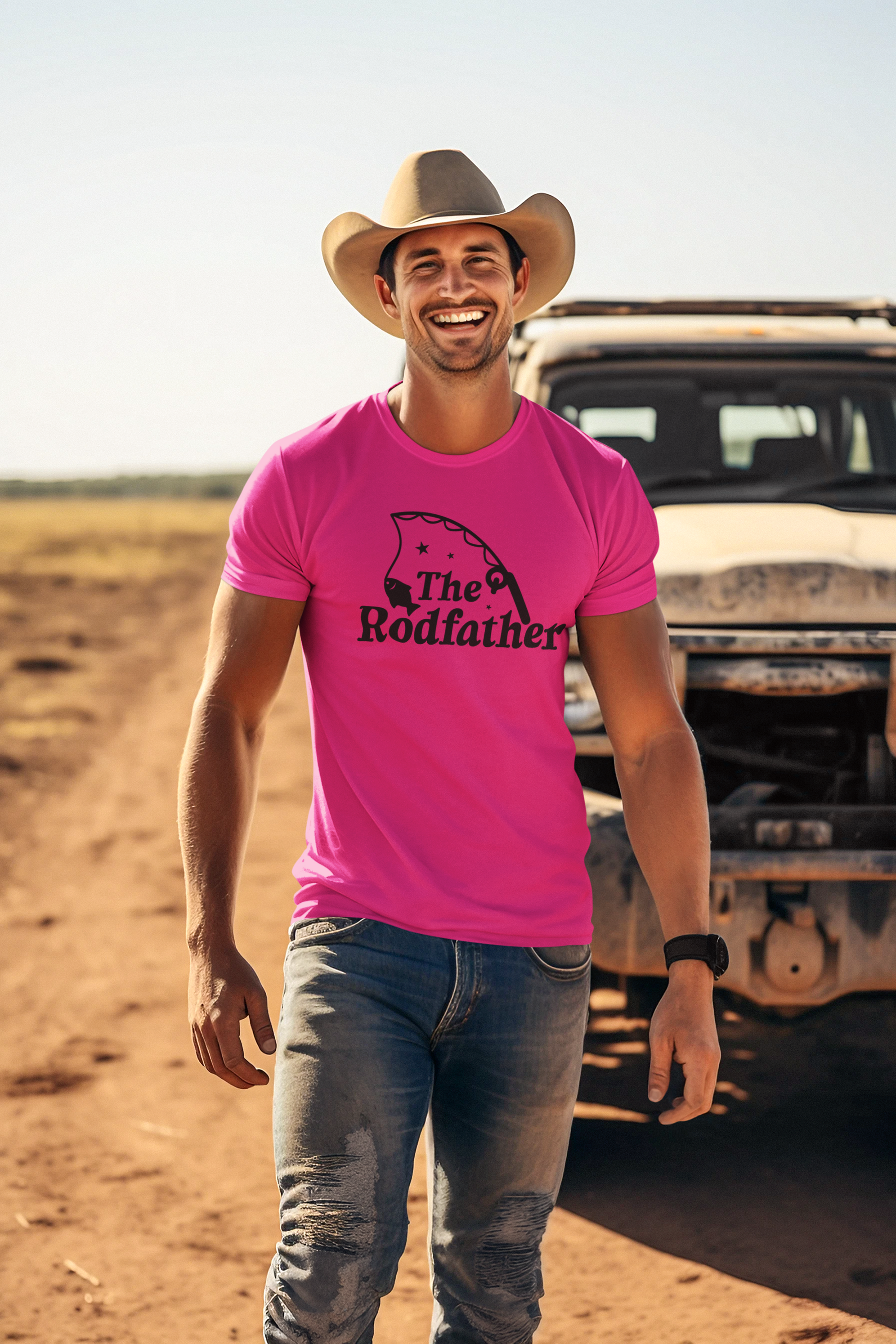The Rod Father T-Shirt by Luxe-Custom-Designer