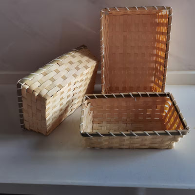 XL Tall Wicker Basket