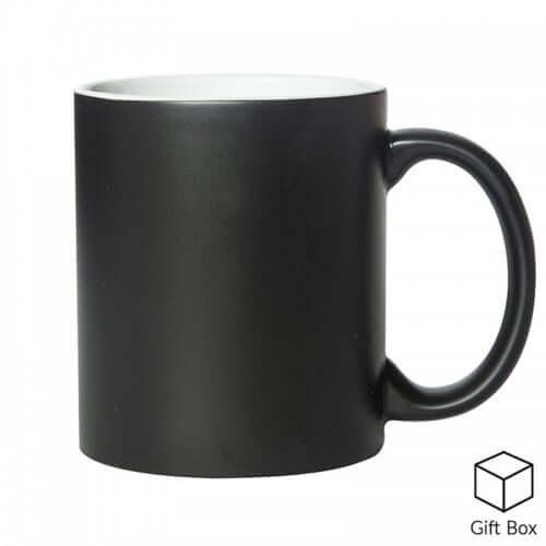 15oz Personalised Mugs - Matte Black Colour Changing Design by Luxe-Custom-Designer