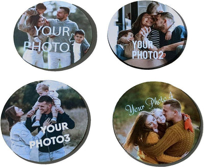 4x Mdf coasters by Luxe-Custom-Designer