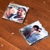 4x Slate coasters by Luxe-Custom-Designer