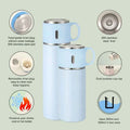 500ml Stainless Steel Bottle with Cup Lid by Luxe Sensational