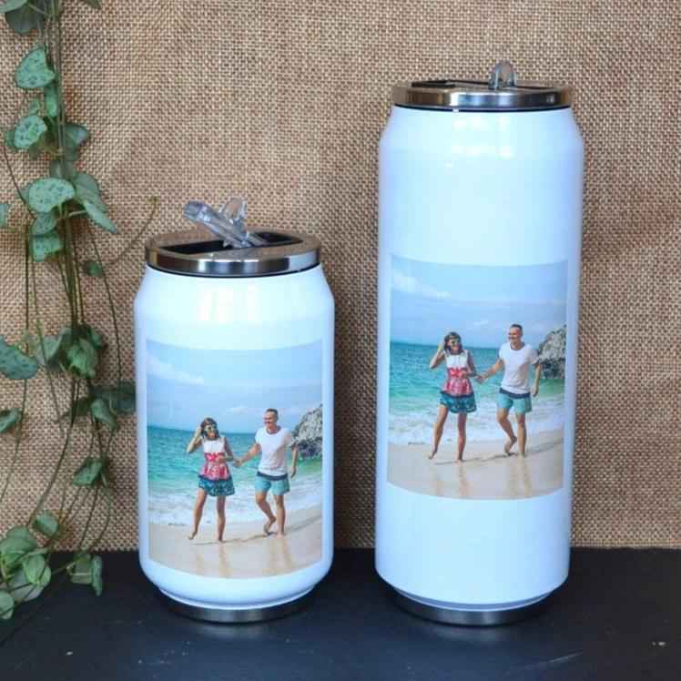 9oz Stainless steel cola can by Luxe-Custom-Designer