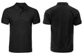 Black Polo Top by Luxe Sensational
