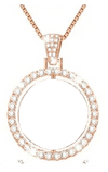 Bronze Double Photo Pendant Necklace by Luxe-Custom-Designer