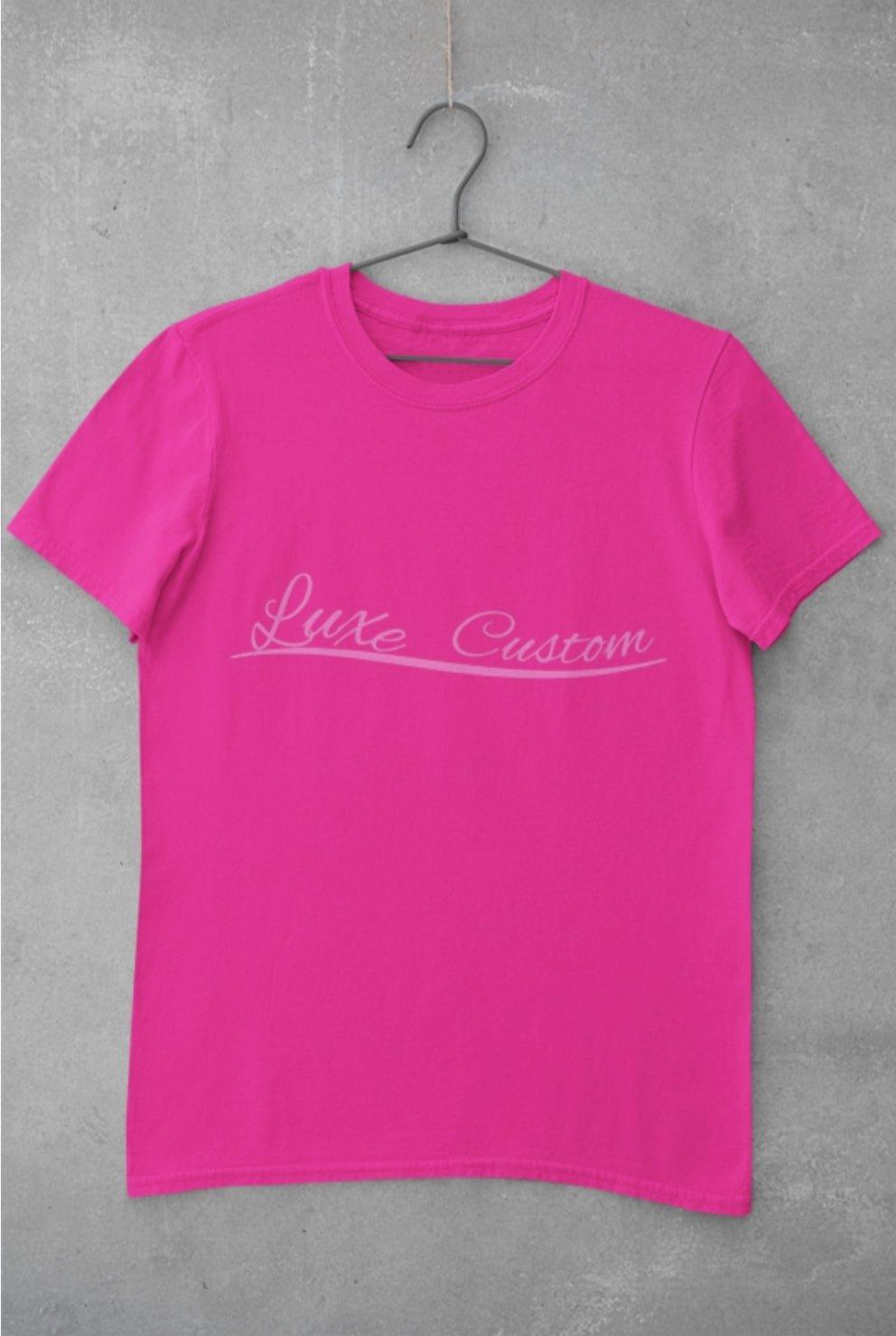 Cross Chest Luxe T-Shirt by Luxe-Custom-Designer