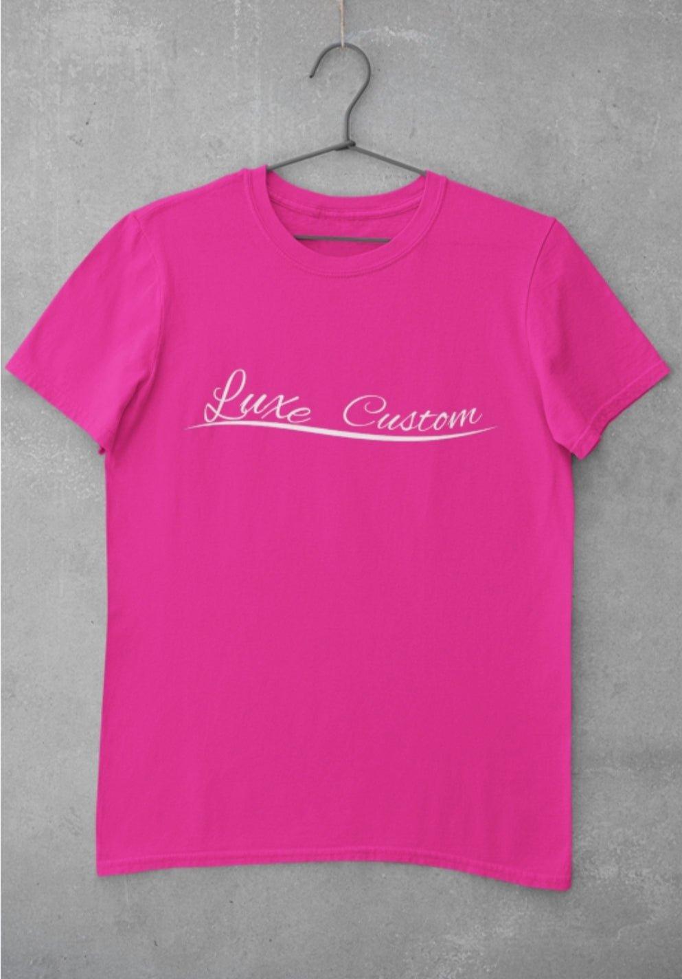 Cross Chest Luxe T-Shirt by Luxe-Custom-Designer
