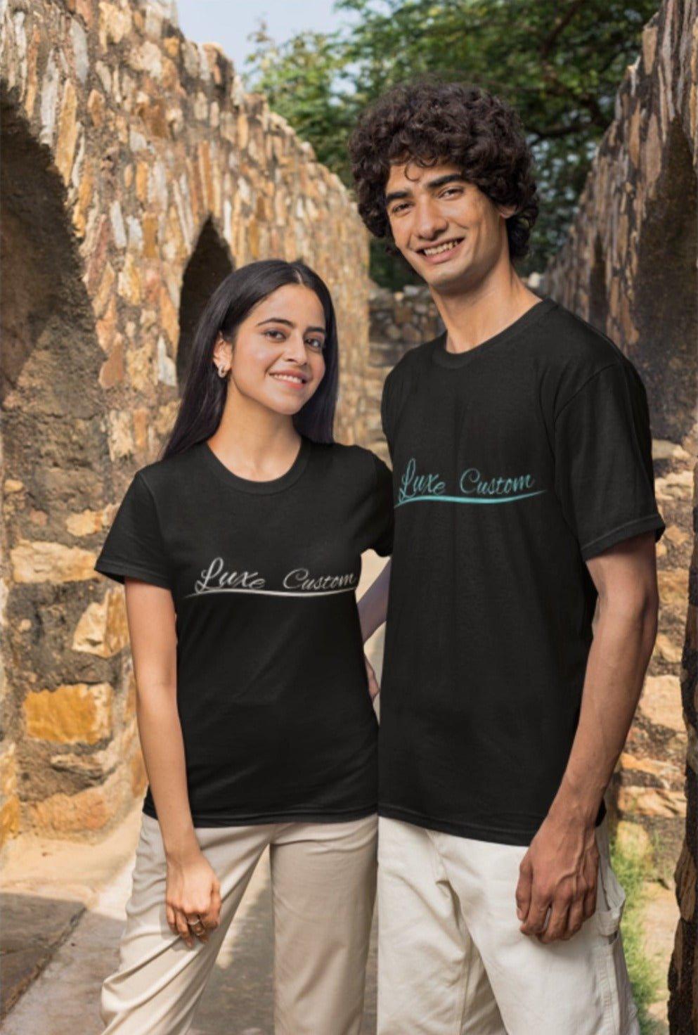 Cross Chest Luxe T-Shirt by Luxe-Custom-Designer