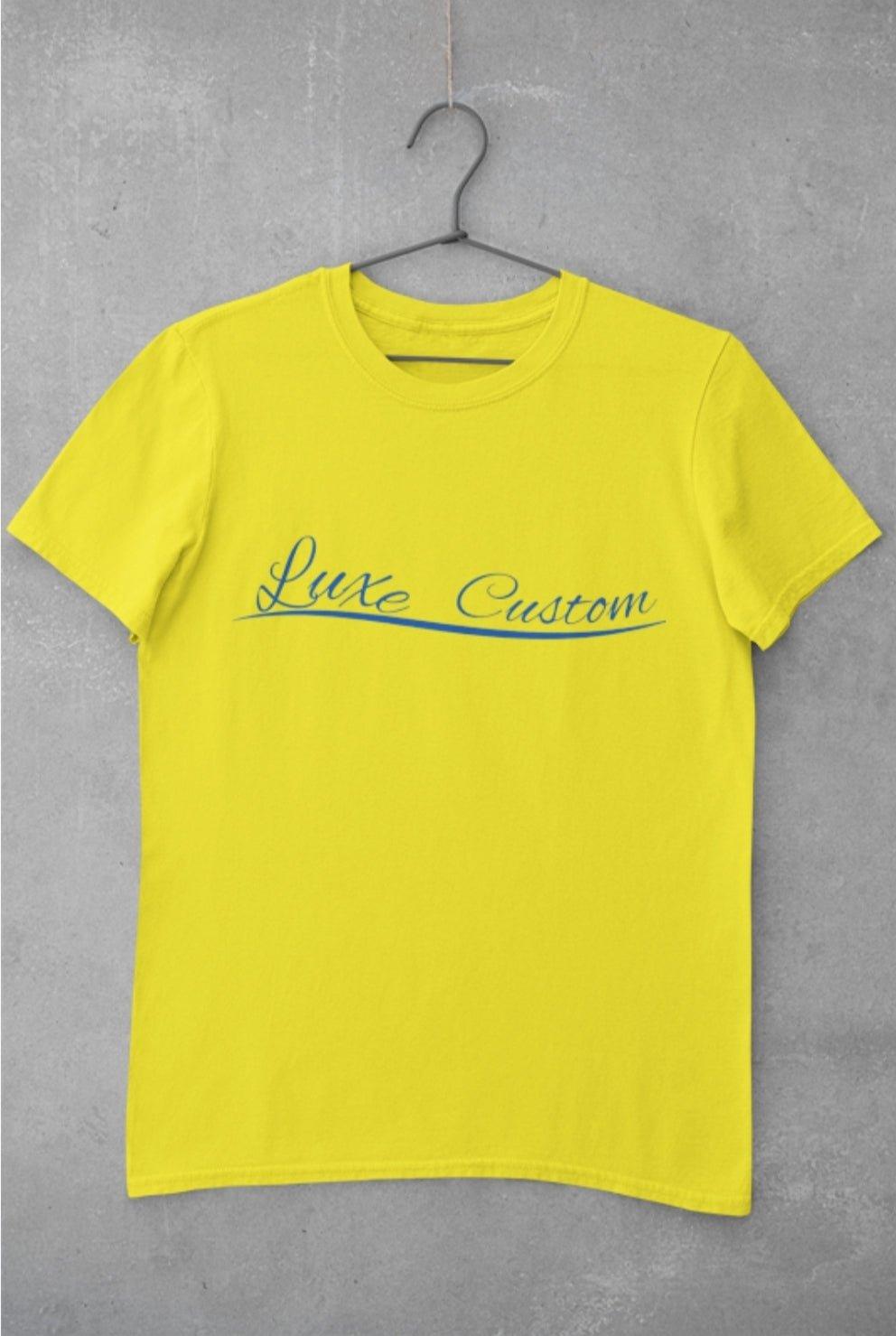 Cross Chest Luxe T-Shirt by Luxe-Custom-Designer