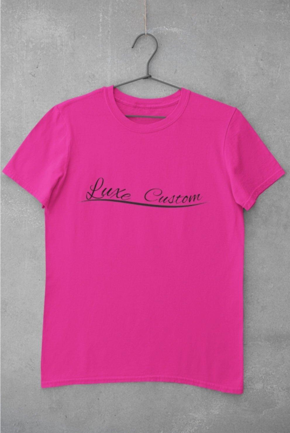 Cross Chest Luxe T-Shirt by Luxe-Custom-Designer