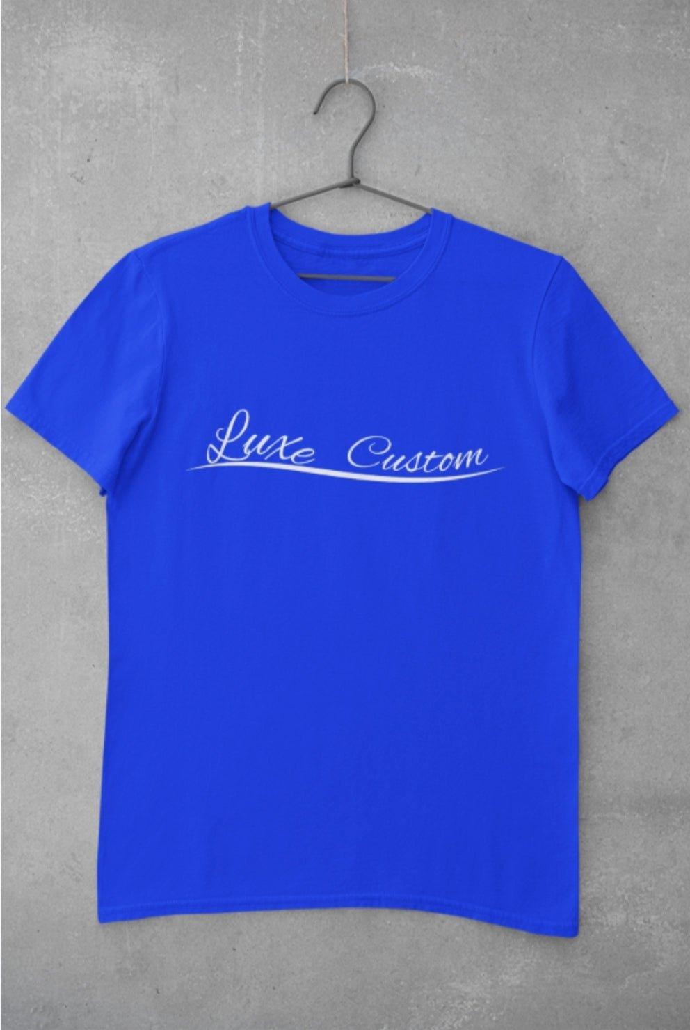 Cross Chest Luxe T-Shirt - Luxe Custom Designer