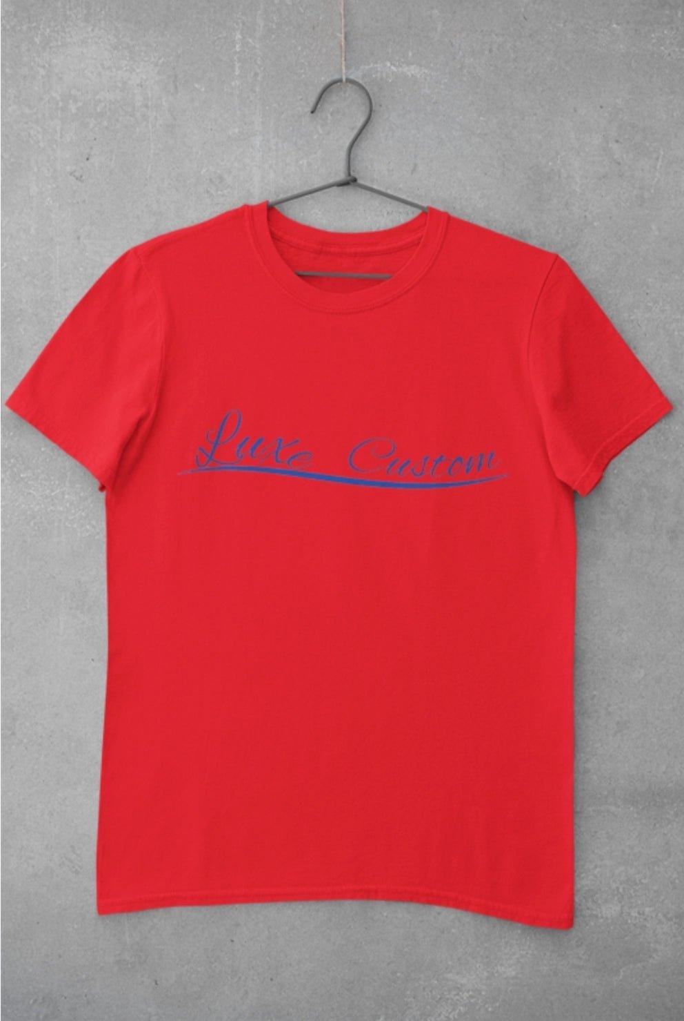Cross Chest Luxe T-Shirt by Luxe-Custom-Designer