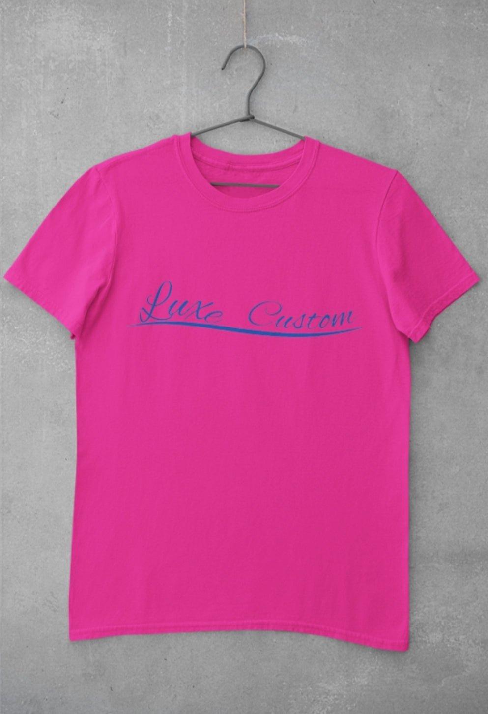 Cross Chest Luxe T-Shirt by Luxe-Custom-Designer