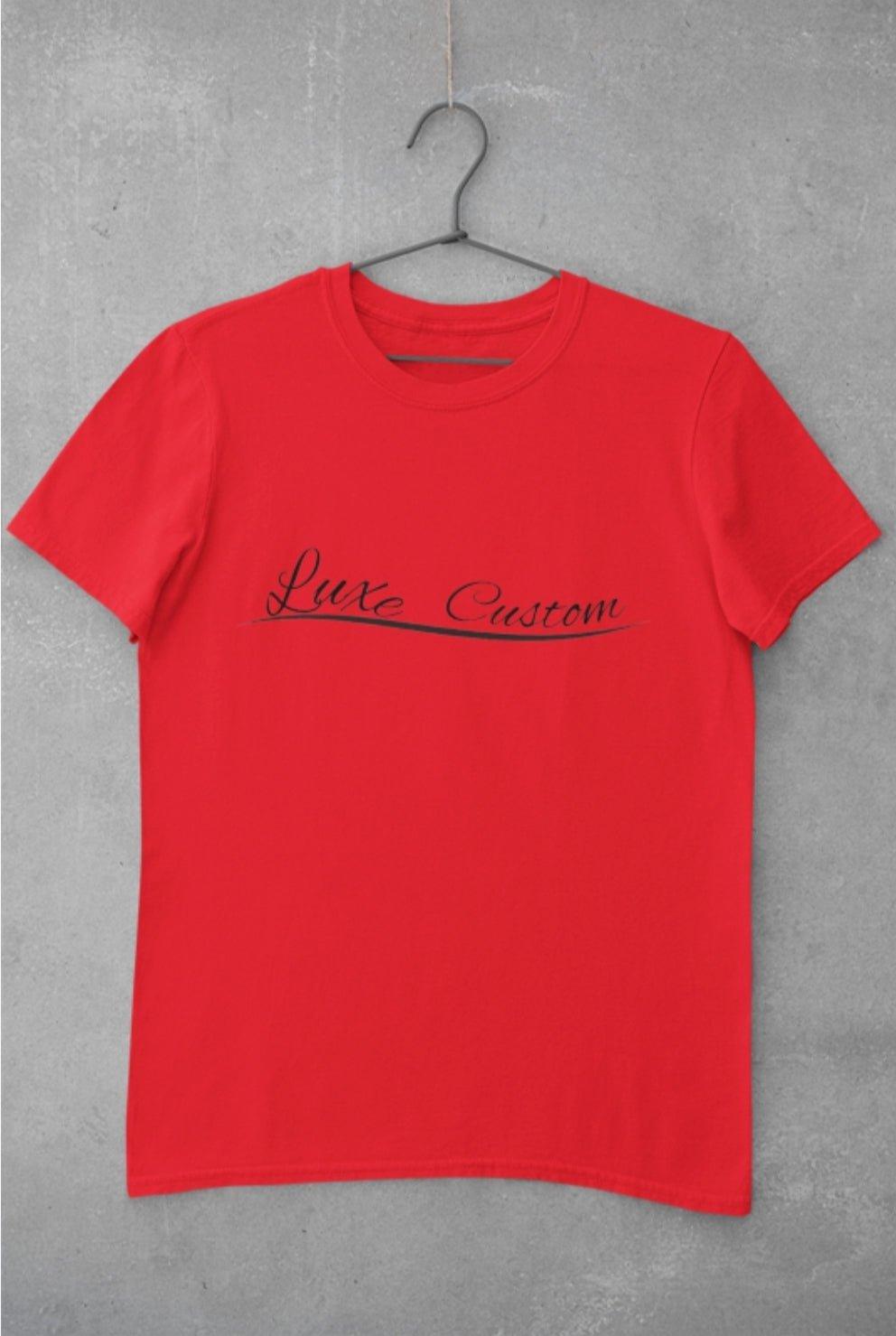 Cross Chest Luxe T-Shirt by Luxe-Custom-Designer