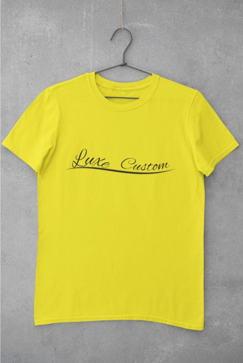 Cross Chest Luxe T-Shirt by Luxe-Custom-Designer