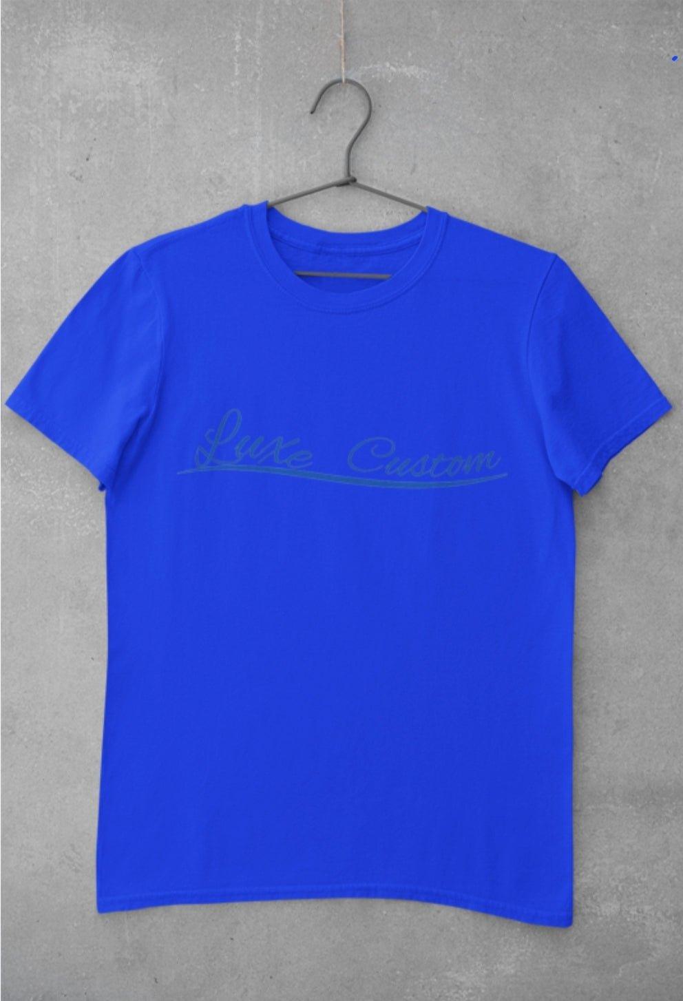 Cross Chest Luxe T-Shirt by Luxe-Custom-Designer