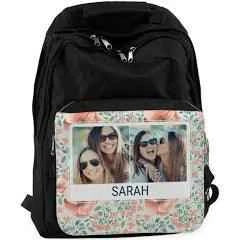 Custom Photo Black Backpack by Luxe-Custom-Designer