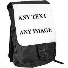 Custom Photo Black Backpack by Luxe-Custom-Designer