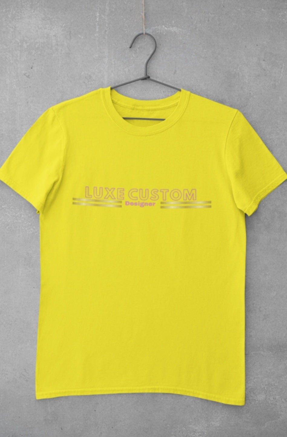 Deluxe T-Shirt by Luxe-Custom-Designer