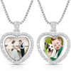 Double Photo Heart Pendant by Luxe-Custom-Designer