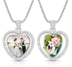 Double Photo Heart Pendant by Luxe Sensational