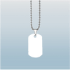 Double Sided Dogtag Photo Necklace by Luxe-Custom-Designer