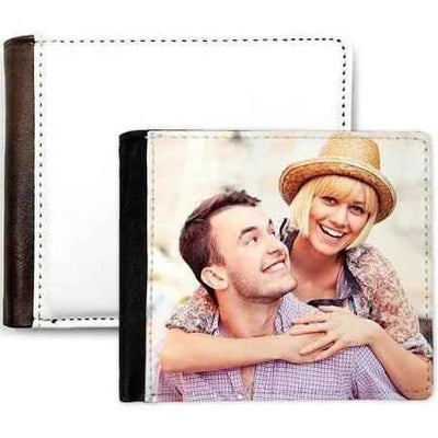 Faux Leather Photo Wallet by Luxe-Custom-Designer