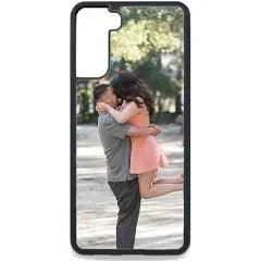 Galaxy S21 Plus Rubber Case in Black - Slim and Durable Protection by Luxe-Custom-Designer